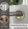 tinycurtains Türvorhang 200x150cm mit Teleskopstange Produktbild-Vorschau 5