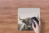MuchoWow® Mauspad Mousepad Schottischer Highlander - Gold - Produktbild-Vorschau 3