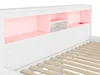 Wielofunkcyjna leżanka 90 x 200 cm z zagłówkiem, szufladami Podgląd zdjęcia produktu 17