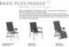 KETTLER Basic Plus Padded Multipositionssessel, silber/ Produktbild-Vorschau 18