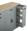 STILVORA Sideboard mit Mülleimerfach und offener Ablage, Produktbild-Vorschau 8