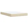Möbel Boxspringbett mit Matratze Creme 140x200 cm Stoff - Produktbild-Vorschau 9