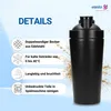 Protein Shaker auslaufsicher 'Core' 600 ml - doppelwandiger Produktbild-Vorschau 2