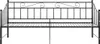 vidaXL Ausziehsofa Bettgestell Schwarz Metall 90x200 cm - Produktbild-Vorschau 8
