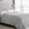 Coperta copriletto a righe poltrona letto grande grigio Anteprima dell’immagine prodotto 16