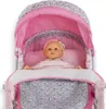Baby doll accessories - COROLLE - Floral pram - for dolls Anteprima dell’immagine prodotto 4