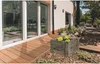 Beton Hochbeet Cube Antik dunkel braun mit vormontiertem Produktbild-Vorschau 5