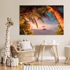 MuchoWow® Poster Strand - Palme - Meer 120x80 cm - Bilder Produktbild-Vorschau 7