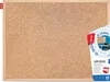 Memobe korková tabuľa 60x40 cm s dreveným rámom Náhľad obrázku produktu 2