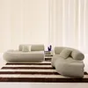 sweeek - Organisches 3-Sitzer-Ecksofa mit strukturiertem Produktbild-Vorschau 5