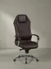 Bürostuhl 70x67x136 cm Echtleder braun mit Rollen und Höhenverstellung Möbel Design Wohnzimmer Esszimmer Schlafzimmer modern hochwertig elegant Home Office Wohnen Einrichtung Interior_#sku_BARSPM1.297# Produktbild-Vorschau