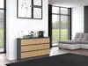 Topeshop M6 140 ANT/ART KPL, Anthrazit, Eiche, 6 Produktbild-Vorschau 16