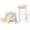 leg&go Kletterdreieck Sprossenwand mit Rampe / Rutsche 2in1 Produktbild-Vorschau 8
