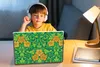 MuchoWow® Laptop Aufkleber Sticker Cover Blätter - Blumen - Produktbild-Vorschau 3