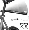 Carbon Fahrradleine Hund mit Stoßdämpfer 210° drehbar Produktbild-Vorschau 1