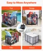 Contenedor de almacenamiento para piscina VEVOR, 125x84x84 Vista previa de la imagen del producto 6