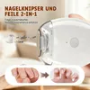 2 Stück elektrische Nagelschleifer, Nagelknipser & Feile, 3 Produktbild-Vorschau 2