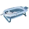 Faltbare Babybadewanne mit Ständer, XL Baby Badewanne Produktbild-Vorschau 5
