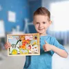 MalPlay dřevěné puzzle farma zoo zvířata skládačka Náhled obrázku produktu 13