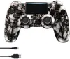 A product image of a game controller with a skull pattern. Produktbild-Vorschau