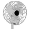 A white desk fan on a white background. Náhled obrázku produktu