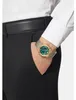 Versace VEVI00420 Greca Logo grün gold silber Edelstahl Produktbild-Vorschau 4