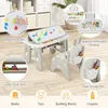 Kindersitzgruppe, Kinder Tisch Stuhl Set mit 2 Produktbild-Vorschau 3