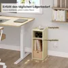 WOLTU Nachttisch mit Ladefunktion, schmaler Beistelltisch, Produktbild-Vorschau 2