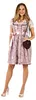 Dirndl vieux rose taupe avec tablier en dentelle, taille : Voir les images du produit 6