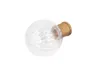 Solar Gartenleuchte LED Kugel Glühbirne Kunststoff 8x11cm Produktbild-Vorschau 3