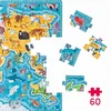 Puzzle 60 elementów. Puzzlove CzuCzu. Zwierzęta. Mapa Produktbild-Vorschau 3