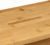 Taboret, stołek 2-stopniowy, bambusowy, pomocnik, drabinka Podgląd zdjęcia produktu 6