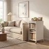 Libreria HOMCOM con rotelle, carrello porta libri con Anteprima dell’immagine prodotto 9