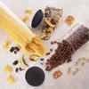 Szklany słoik z bambusową pokrywką — przechowywanie Podgląd zdjęcia produktu 4
