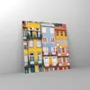 Bilder auf glas - Einteilig - Casas Ribeira Porto - 30x30cm Produktbild-Vorschau 4