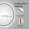 Koupelnové zrcadlo s osvětlením Talos Black Orors Light Ø Náhled obrázku produktu 3