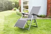 Poltrona relax KETTLER Basic Plus, argento/antracite, Anteprima dell’immagine prodotto 3