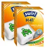 2 x Swirl H 41 MP Plus AirSpace Staubsaugerbeutel Produktbild-Vorschau 1