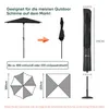 Parasolabdeckung, Ø 300 cm, 100% Polyester Produktbild-Vorschau 2
