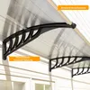 Outsunny Pultvordach Vordach für Haustür 303x96x27cm mit UV Produktbild-Vorschau 8