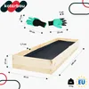 KOTARBAU® głęboka skrzynia na kwiaty z drewna 240x80x27cm Podgląd zdjęcia produktu 3