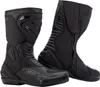 A pair of black motorcycle boots. Anteprima dell’immagine prodotto