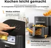 Balter Heißluftfritteuse 7,2L mit Sichtfenster, 1800W, Öl- Produktbild-Vorschau 6