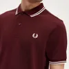 Fred Perry Twin Tipped Couleur Bordeaux Voir les images du produit 4