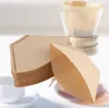 100x papiers filtres à café non blanchis, cônes, tasses, Voir les images du produit 2