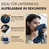 Nackenhörnchen Blau Flugzeug und Reise Nackenkissen mit Produktbild-Vorschau 9