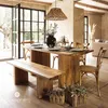SEDIA IN LEGNO DI FAGGIO Isak naturale DECORATA CON RATTAN Anteprima dell’immagine prodotto 3