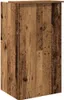 A product image of a reception desk with a rustic wood finish. Anteprima dell’immagine prodotto
