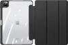 A tablet computer with a protective case, shown from the back. Produktbild-Vorschau