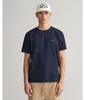 GANT Normales Schild-T-Shirt, Blau XL Produktbild-Vorschau 12